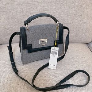 NWT BCBGeneration heather grey bag